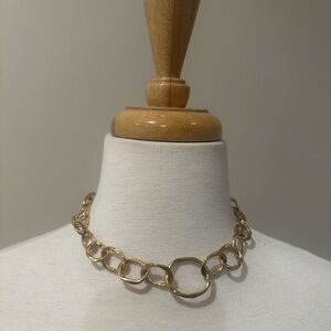 Brass Link Necklace